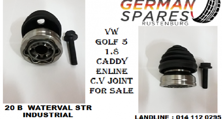 Vw Golf 5 1.8 caddy enline cv joint for sale