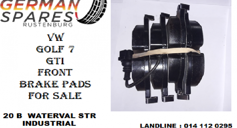 Vw Golf 7 Gti front brake pads for sale