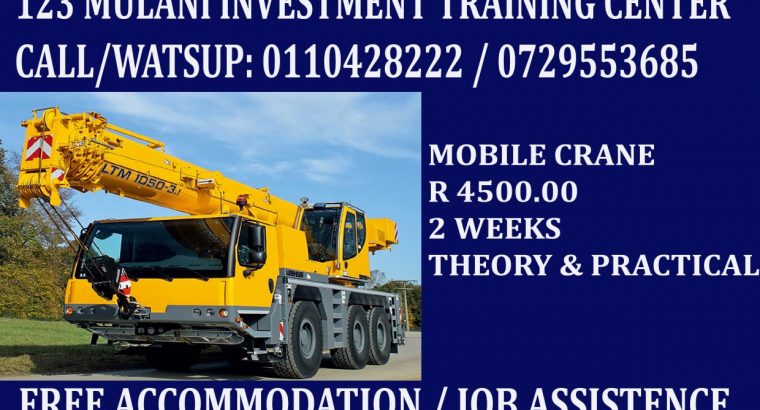 Dumptruck, Forklift, Excavator, TLB Training CALL+27832437665