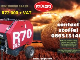 Ryagri mini round baler