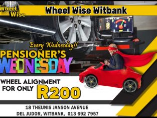 Get Wheel Alignment for ONLY R200!