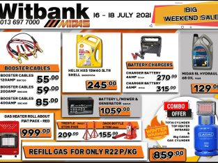 BIG WEEKEND SALE 16-18 July!