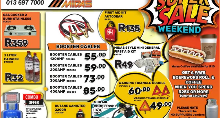 Super SALE Weekend 23-25 July 2021!