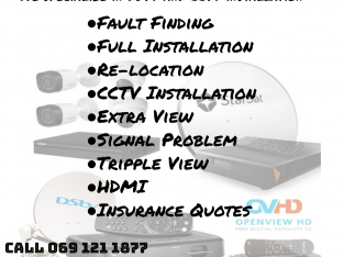 DSTV/OVHD/StarSat and CCTV Installation