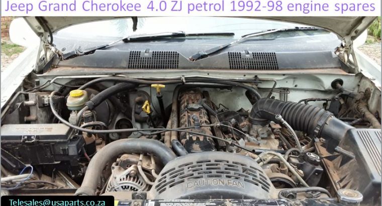 Jeep Grand Cherokee 4.0 ZJ 1992-98 used petrol engine parts