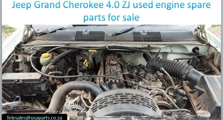 Jeep Grand Cherokee 4.0 ZJ 1992-98 used engine spare parts