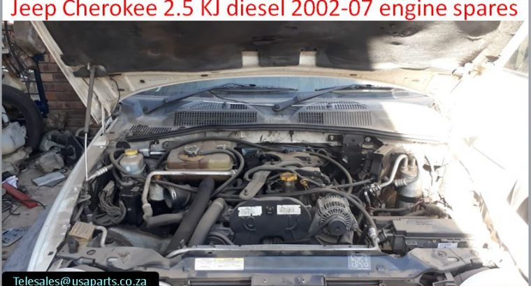 Jeep Cherokee 2.5 KJ 2002-07 used diesel engine parts for sale