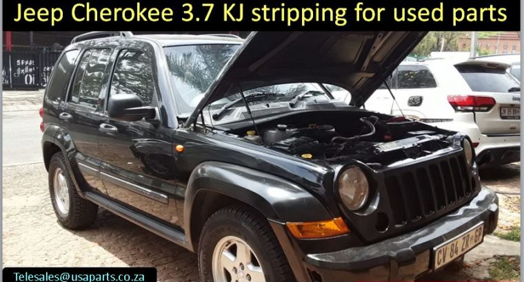 Jeep Cherokee 3.7 KJ 2002-07 stripping for used parts