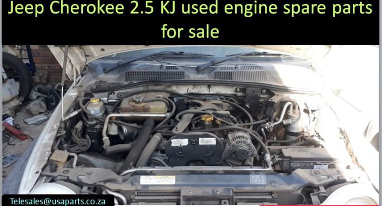 Jeep Cherokee 2.5 KJ 2002-07 used engine spare parts for sale