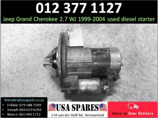 Jeep Grand Cherokee 2.7 WJ 1999-2004 used diesel starters