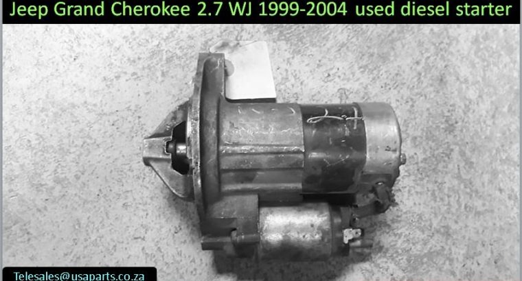 Jeep Grand Cherokee 2.7 WJ 1999-2004 used diesel starters