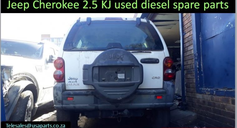 Jeep Cherokee 2.5 KJ 2002-07 used diesel spare parts for sale