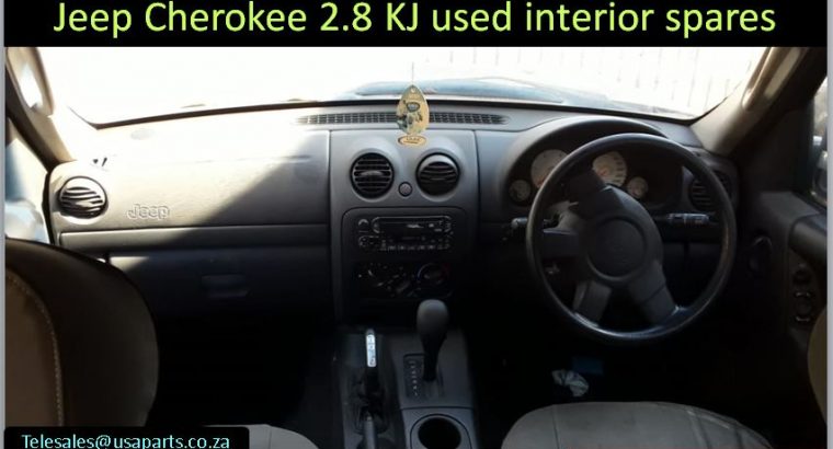 Jeep Cherokee 2.8 KJ 2002-07 used interior spares for sale