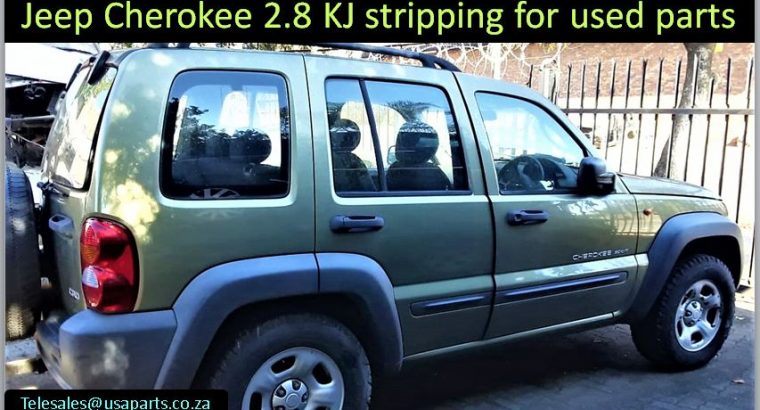 Jeep Cherokee 2.8 KJ 2002-07 stripping for used parts