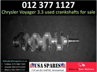 Chrysler Voyager 3.3 1999-07 used crankshafts for sale