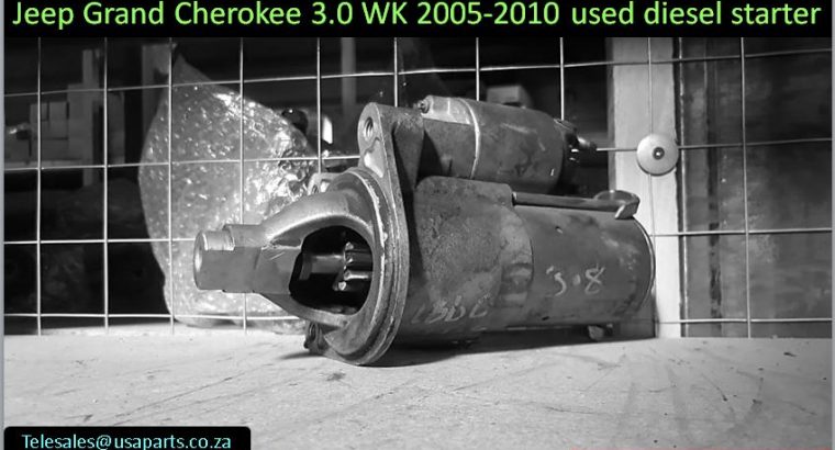 Jeep Grand Cherokee 3.0 WK 2005-2010 used diesel starters