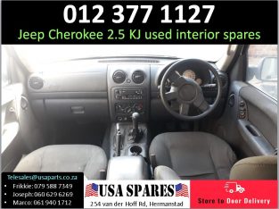 Jeep Cherokee 2.5 KJ 2002-07 used interior spares for sale