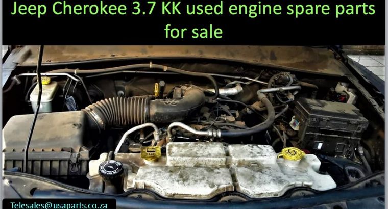 Jeep Cherokee 3.7 KK 2008-13 used engine spare parts for sale