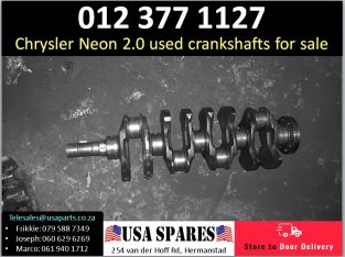 Chrysler Neon 2.0 1999-05 used crankshafts for sale