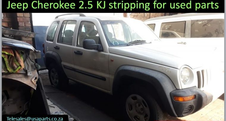 Jeep Cherokee 2.5 KJ 2002-07 stripping for used parts