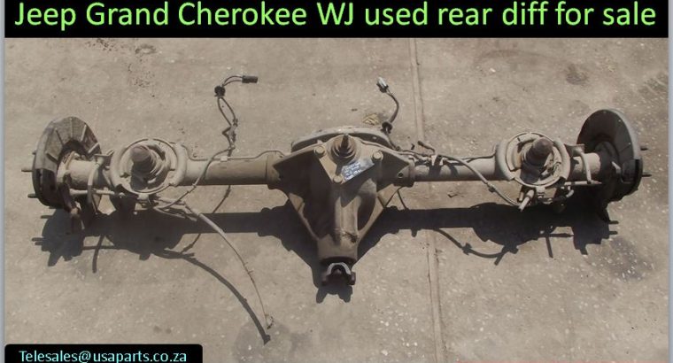 Jeep Grand Cherokee 2.7/4.7 WJ 1999-04 used rear diff for sale