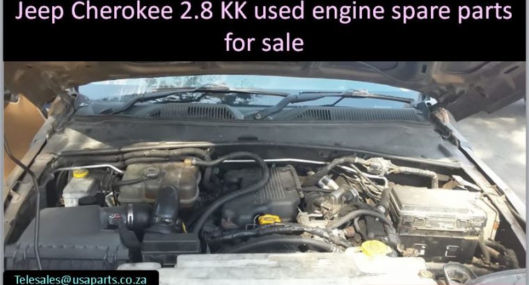 Jeep Cherokee 2.8 KK 2008-13 used engine spare parts for sale
