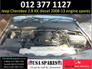 Jeep Cherokee 2.8 KK 2008-13 used diesel engine parts for sale