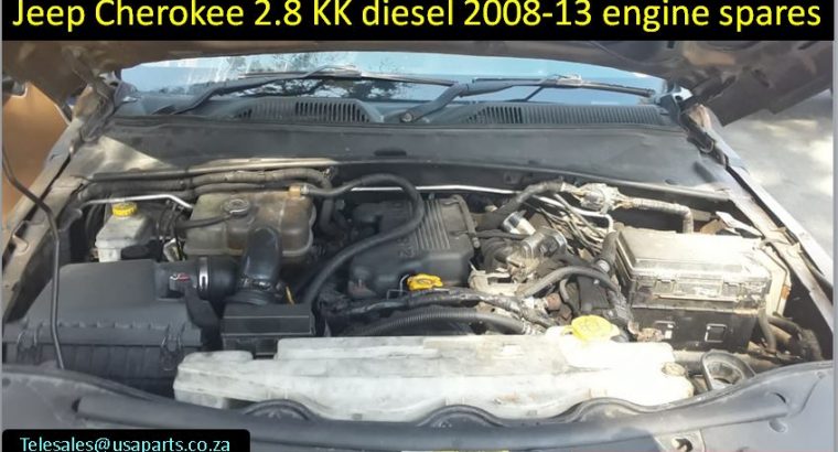 Jeep Cherokee 2.8 KK 2008-13 used diesel engine parts for sale