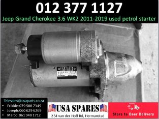 Jeep Grand Cherokee 3.6 WK2 2011-2019 used petrol starters for sa