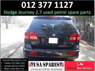 Dodge Journey 2.7 2007-15 used petrol spare parts for sale