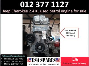 Jeep Cherokee 2.4 KL 2013-21 used petrol engine for sale