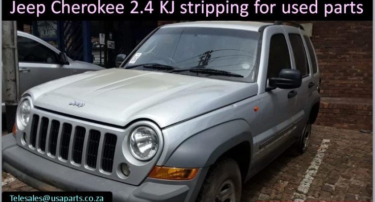 Jeep Cherokee 2.4 KJ 2002-07 stripping for used parts