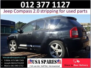 Jeep Compass 2.4 2007-10 stripping for used parts