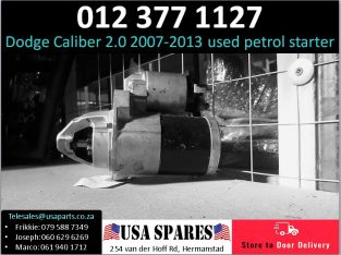 Dodge Caliber 2.0 2007-2013 used petrol starters for sale