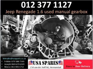 Jeep Renegade 1.6 2012-2021 used manual gearbox for sale