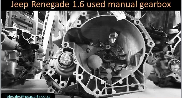 Jeep Renegade 1.6 2012-2021 used manual gearbox for sale