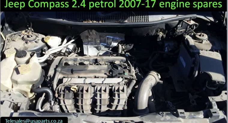 Jeep Compass 2.4 2007-17 used petrol engine parts for sale