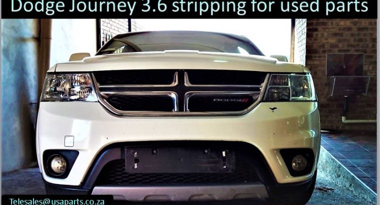 Dodge Journey 3.6 2007-19 stripping for used parts