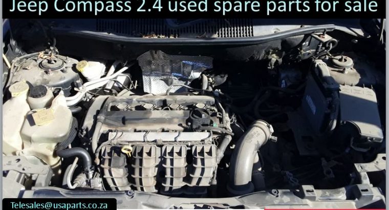 Jeep Compass 2.4 2007-17 used engine spare parts for sale