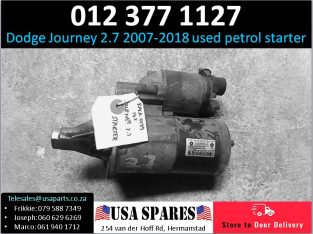 Dodge Journey 2.7 2007-2015 used petrol starters for sale