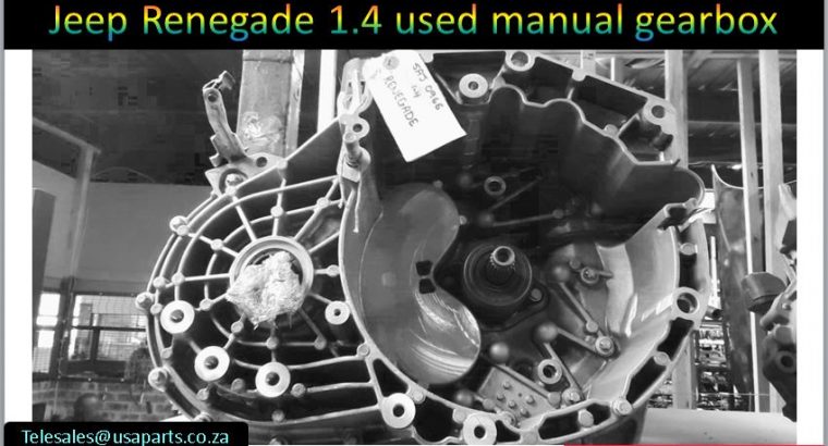 Jeep Renegade 1.4 2012-2021 used manual gearbox for sale