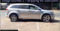 Dodge Journey 2.7 2007-19 stripping for used parts