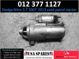 Dodge Nitro 3.7 2007-2013 used petrol starters for sale
