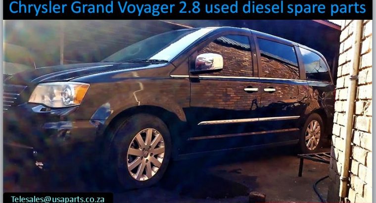 Chrysler Grand Voyager 2.8 2008-15 used diesel spare parts