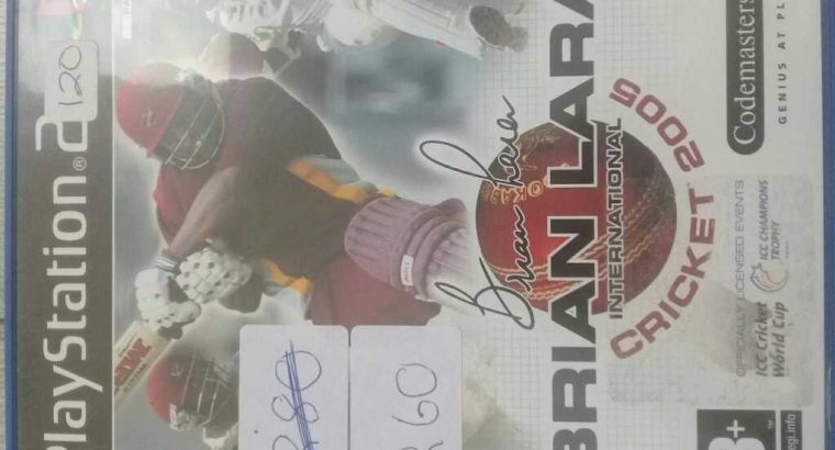 Brian Lara International Cricket 2005 (PS2)