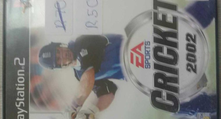 EA Sports Cricket 2002 (PS2)