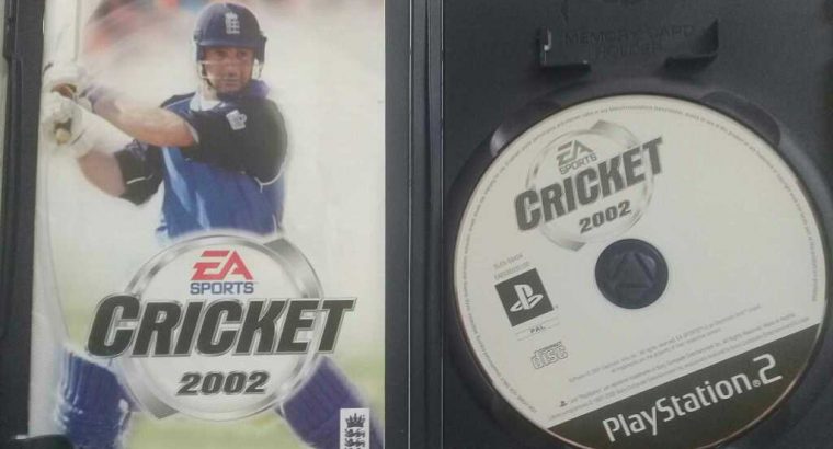 EA Sports Cricket 2002 (PS2)