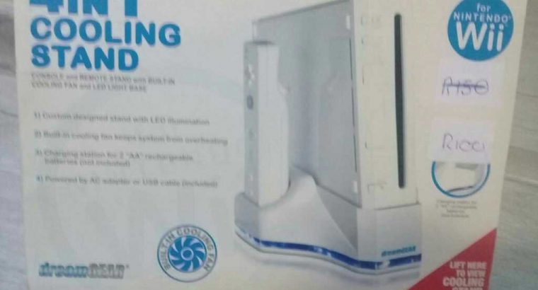 4-in-1 Cooling Stand For Nintendo Wii Console
