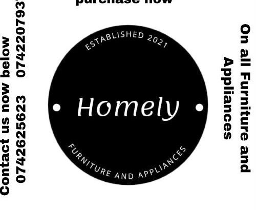 Homely furniture and appliances
