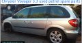 Chrysler Voyager 3.3 2003-07 used petrol spare parts for sale